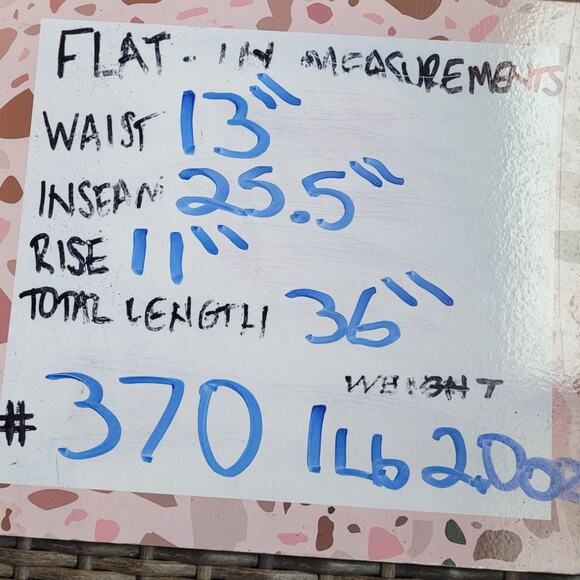 Wax Jeans Butt I Love You 7 Jr Distressed Skinny Jeans Cuffed Ankle Skater Punk - Picture 8 of 9